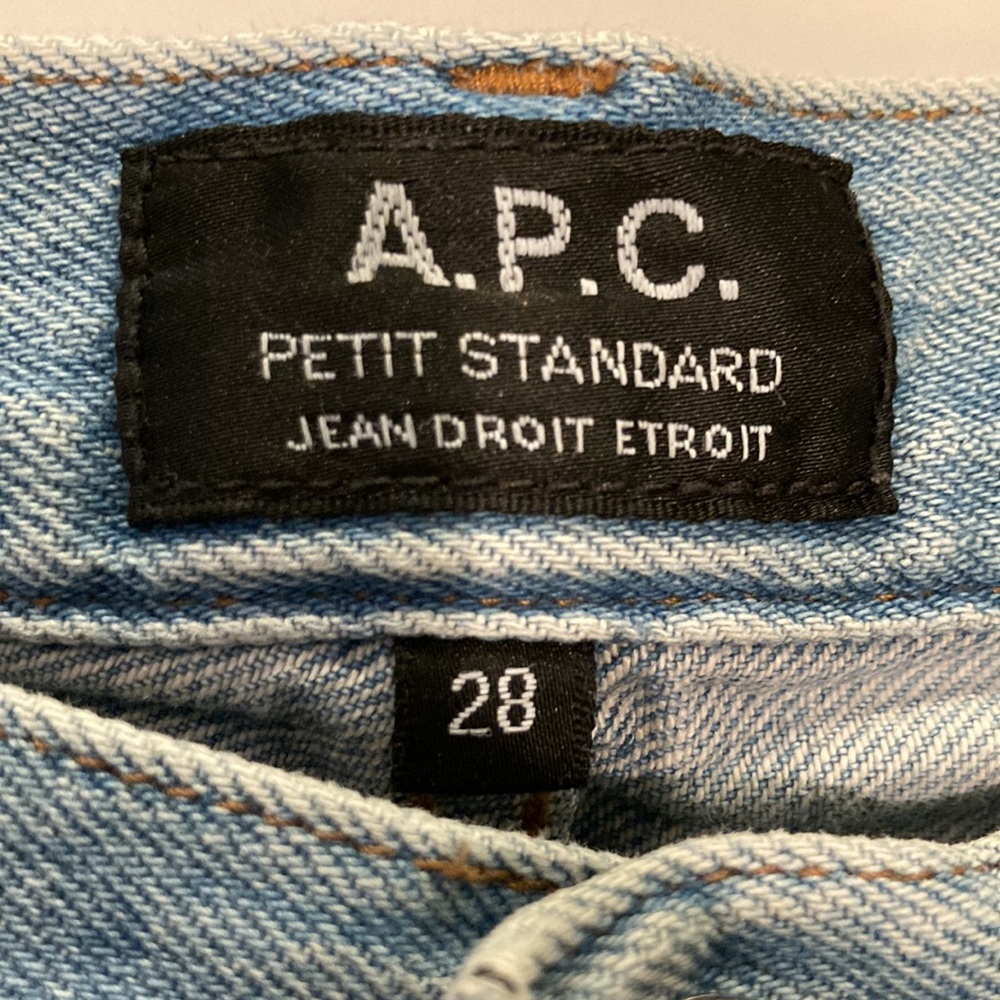 A.P.C. Petit standard jeans droit étroit button closure 28 - Picture 7 of 15